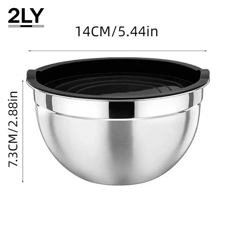 Stand Mixer Bowl - Thickened Stainless Steel Mixing Bowls Set