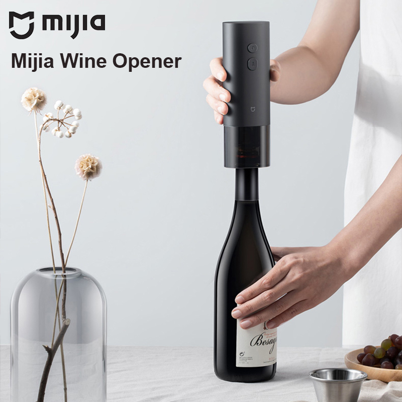 Wine Opener Electric - MIJIA Electric Wine Bottle Opener Foil