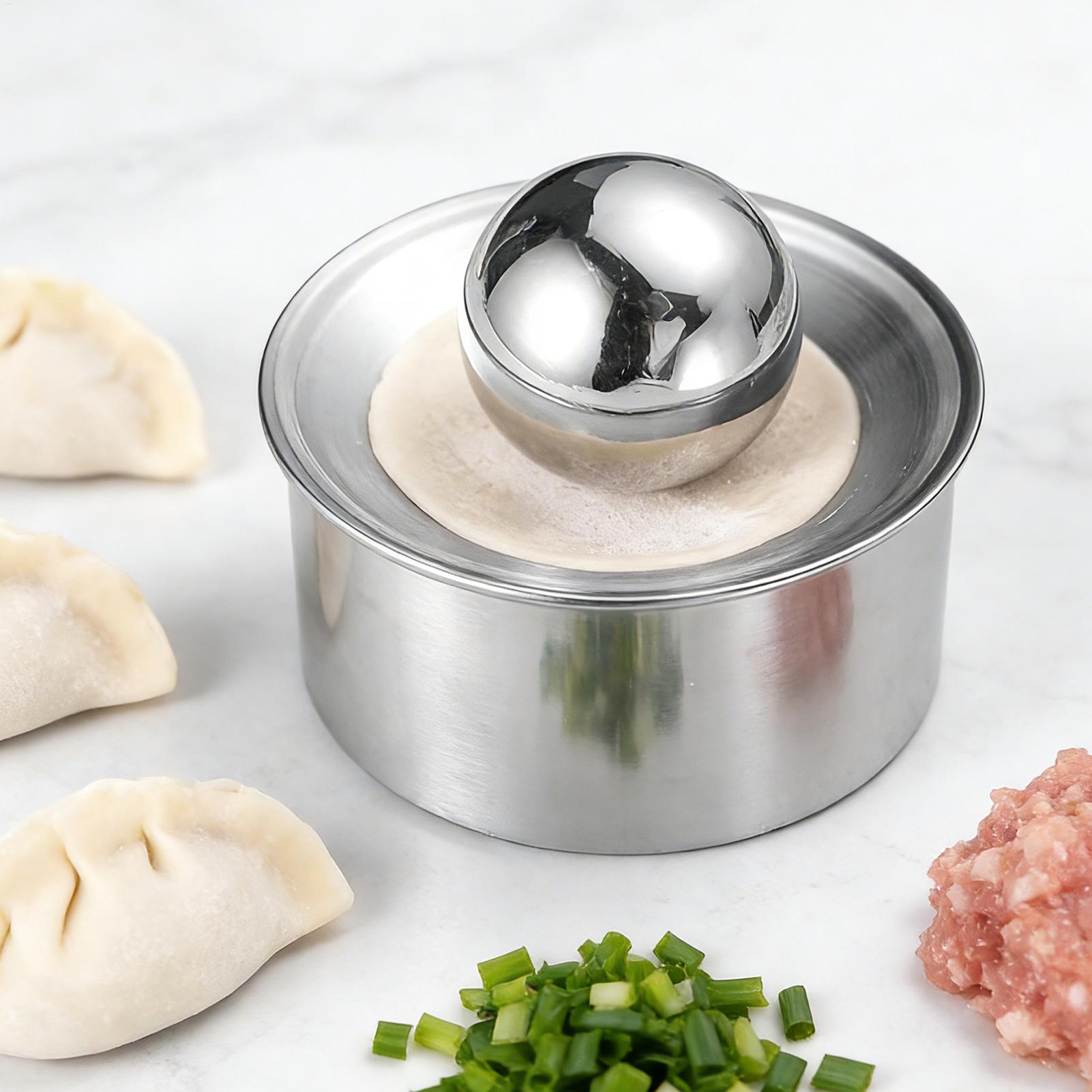 Pasta Machine Electric - Manual Dumpling Wrapper Press Machine Dough