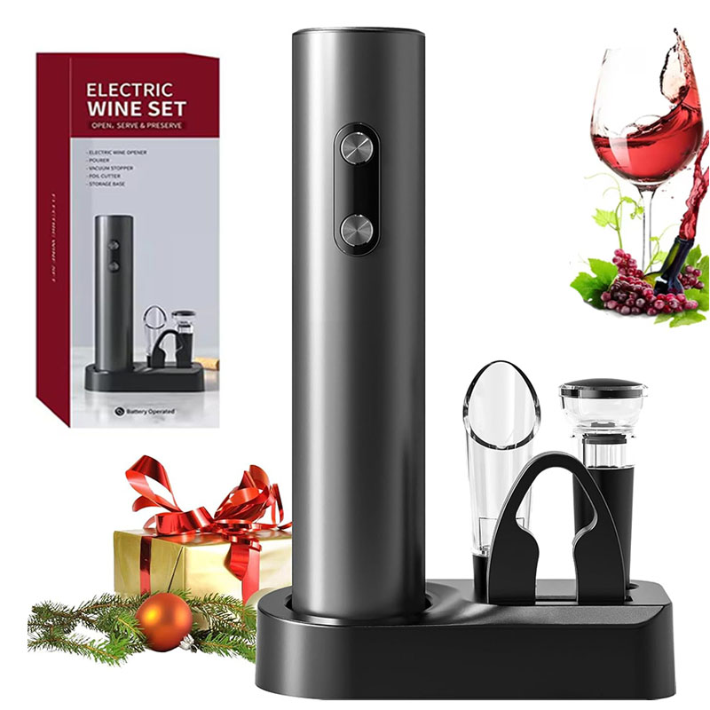 Wine Opener Electric - Automatic Wine Opener Set Reusable Electric
