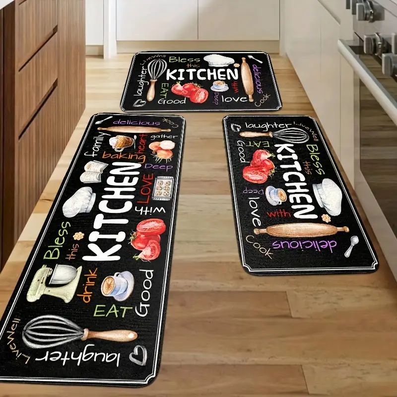 Kitchen Appliances Made In Usa - VIKAMA 2/3-piece Kitchen Appliance Floor Mat