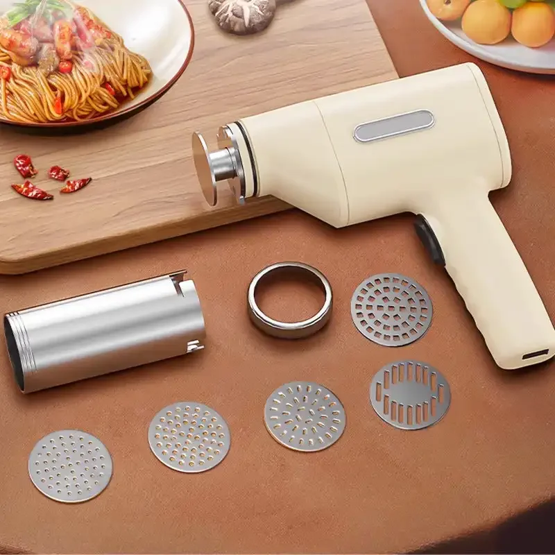 Pasta Machine Electric - Household Electric Cordless Pasta Maker Machine