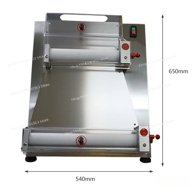 Pasta Machine Electric - 40cm Commercial Dough Pressing Machine Automatic
