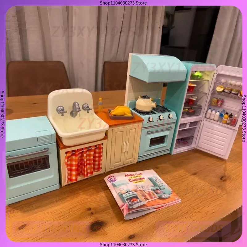 Kitchen Appliances For Gift - Mini Brands Magic Cook Kitchen Set