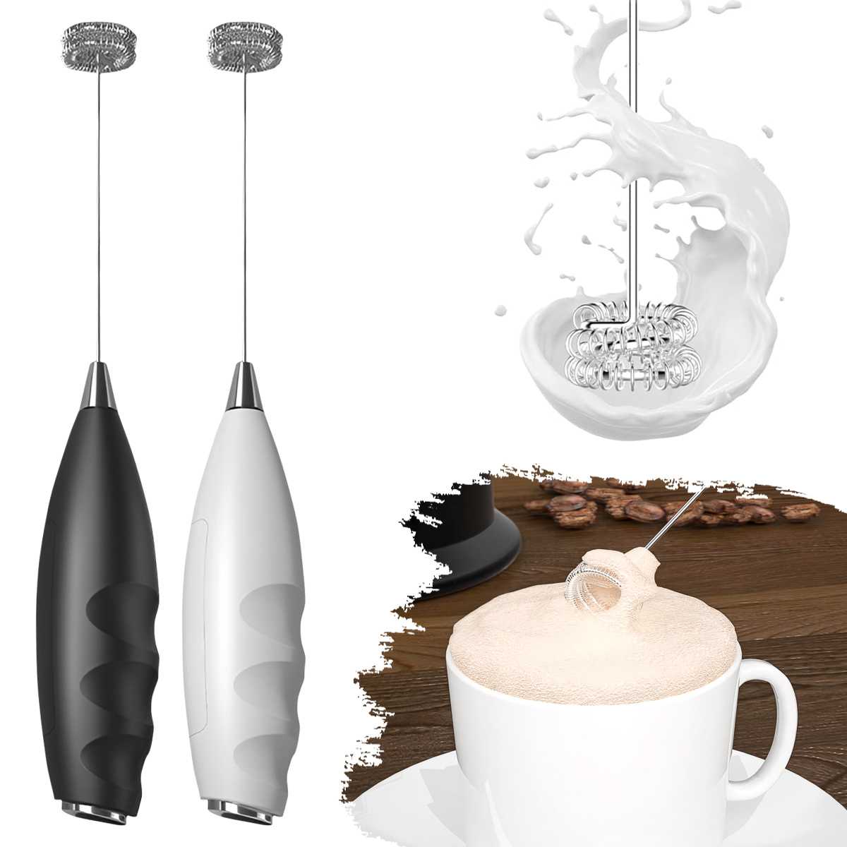 Kitchen Appliances Germany - Coffee Electric Milk Frother Electric Whisk