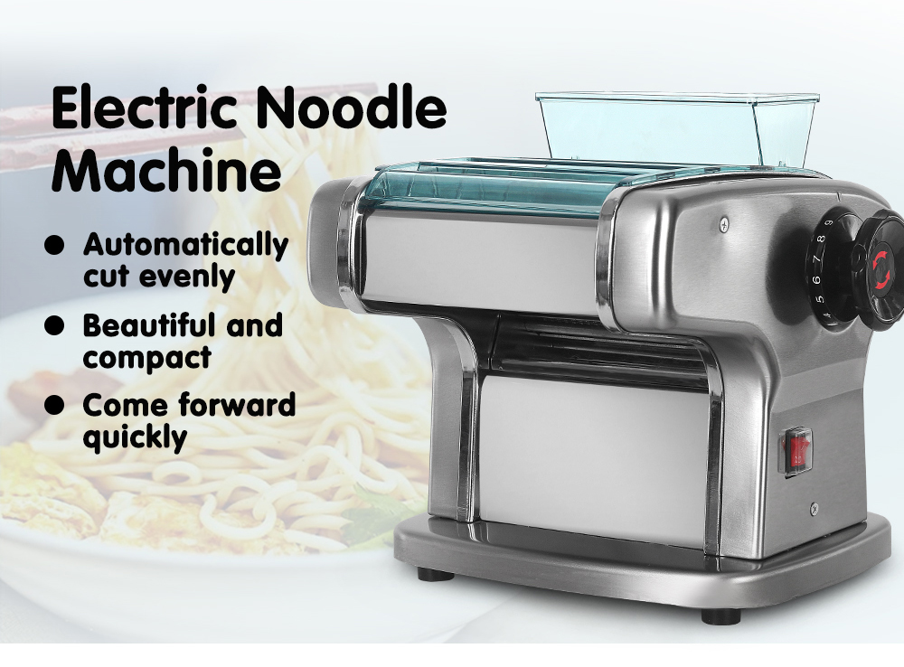 Pasta Machine Electric - Electric Pasta Maker Stainless Steel Lasagne