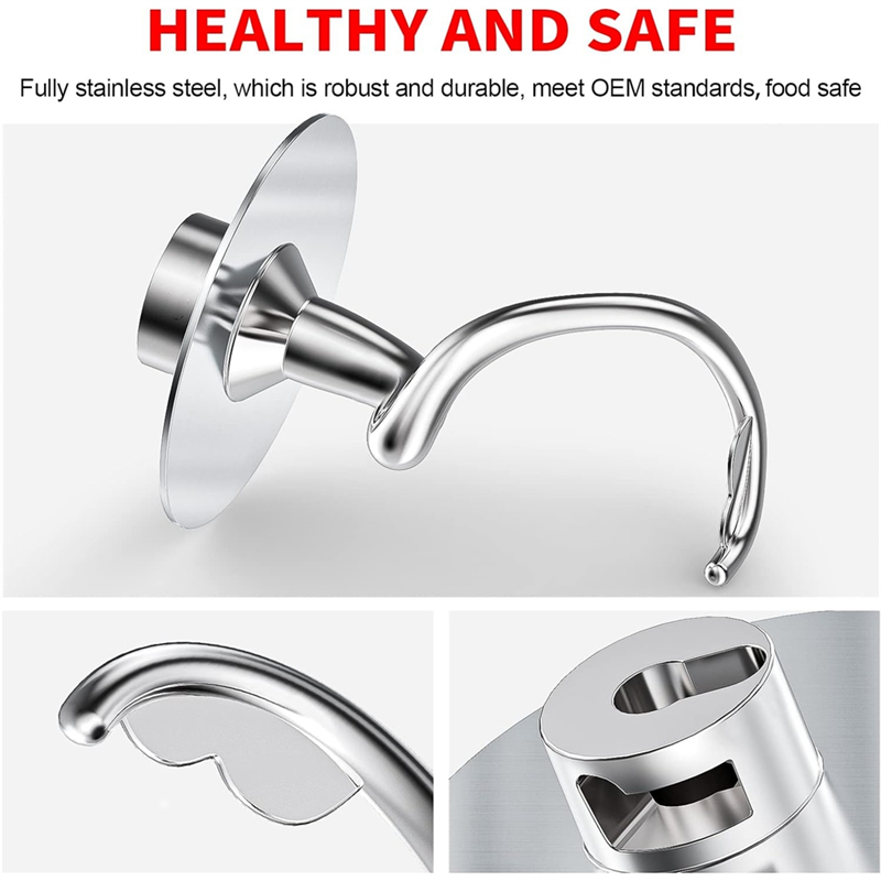 Stainless Steel Spiral Dough H - đánh giá và giá Stand Mixer Bowl