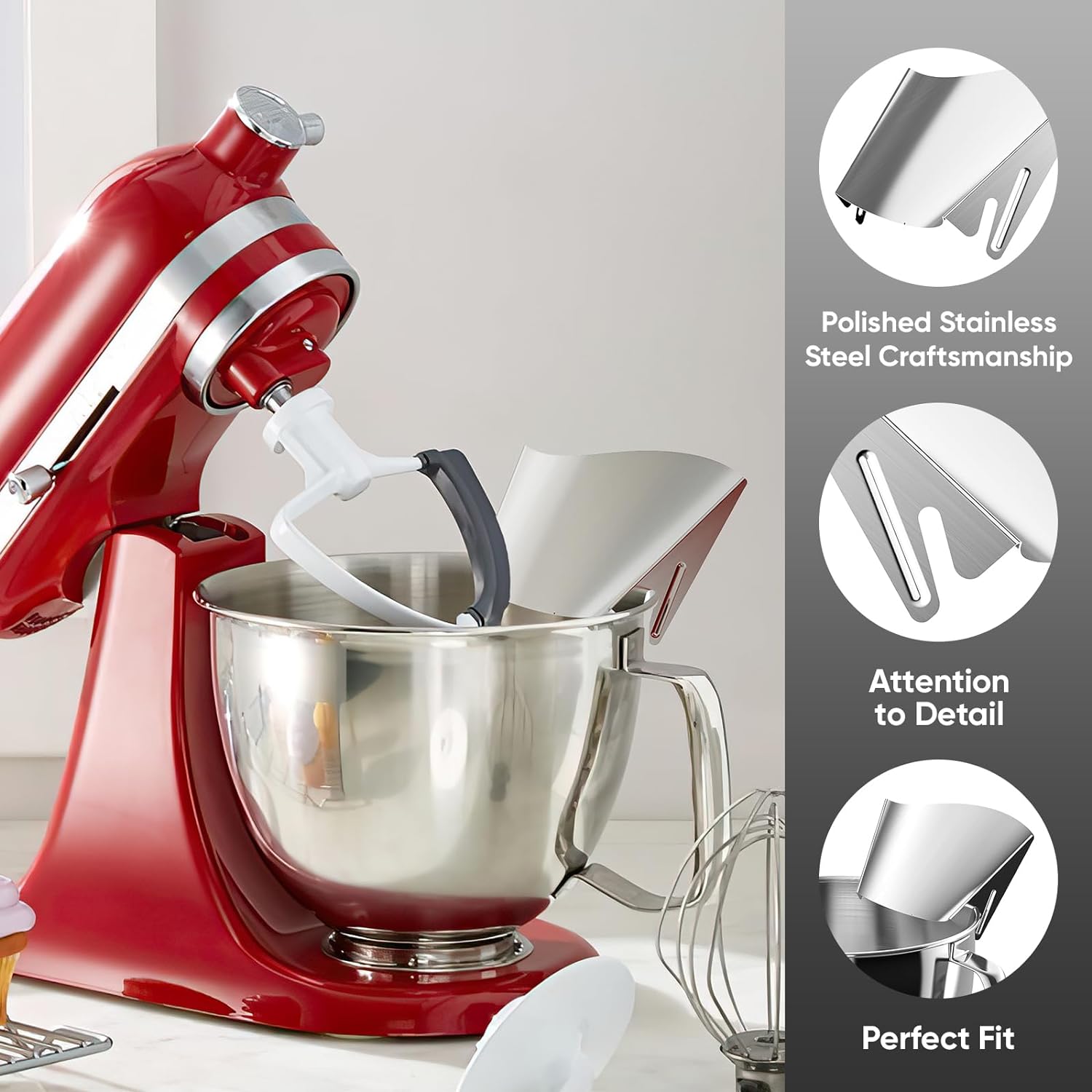 Pouring Chute for KitchenAid S - đánh giá và giá Stand Mixer Bowl