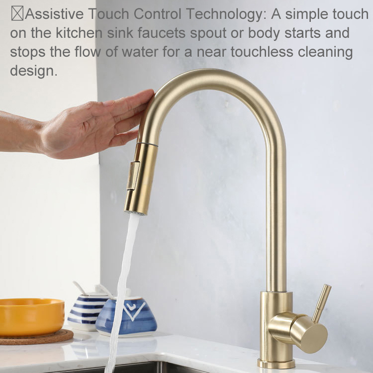 Brushed Gold Touch Kitchen Fau - đánh giá và giá Kitchen Appliances Germany