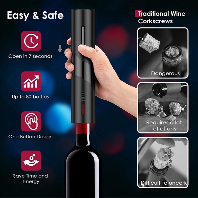 Rechargeable Multifunction Ele - đánh giá và giá Wine Opener Electric