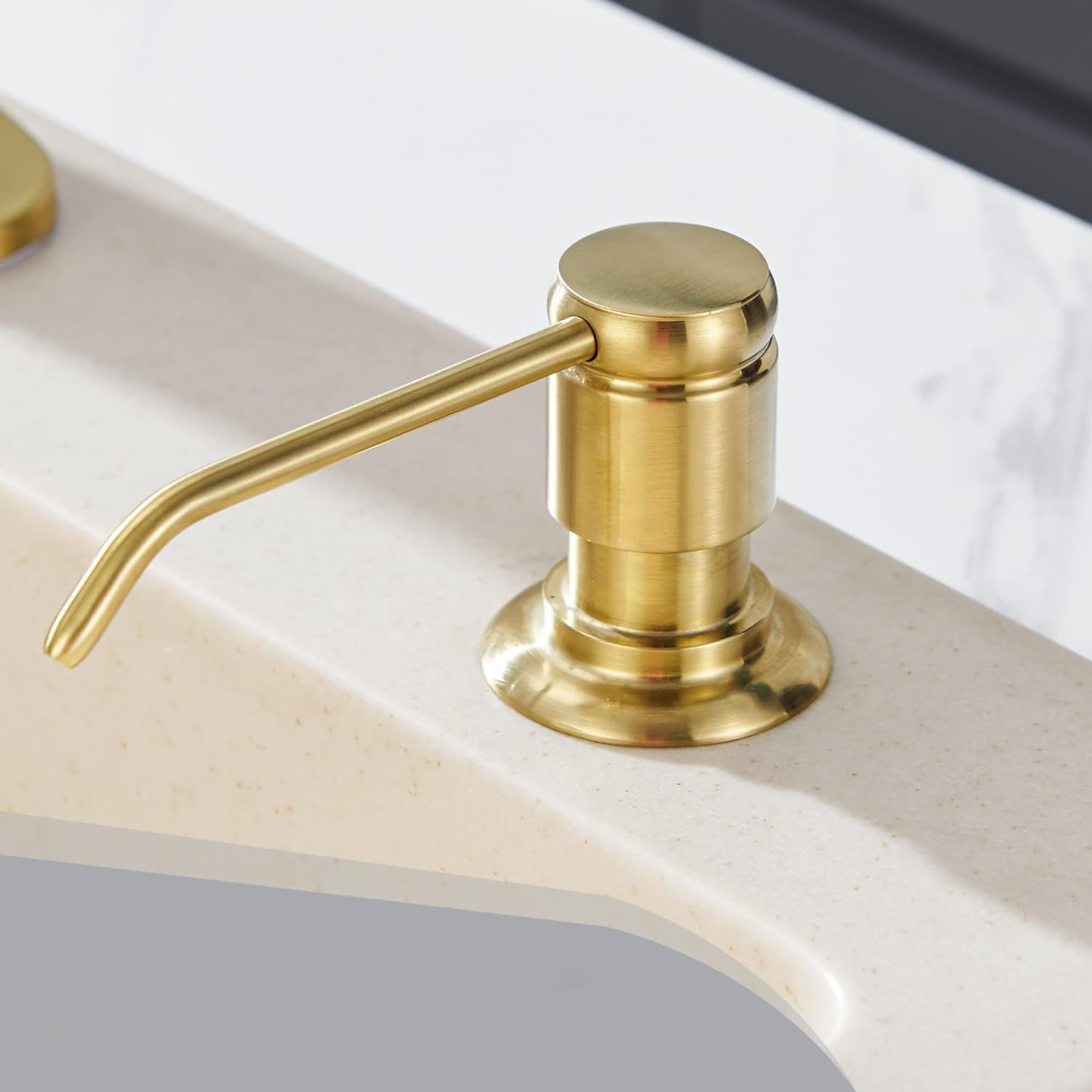 Brass Sink Soap Dispenser with - đánh giá và giá Kitchen Appliances Built In