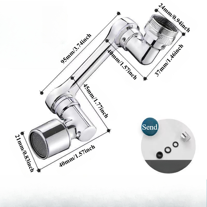 NewUniversal 1080° Rotation Fa - đánh giá và giá Kitchen Appliances Germany