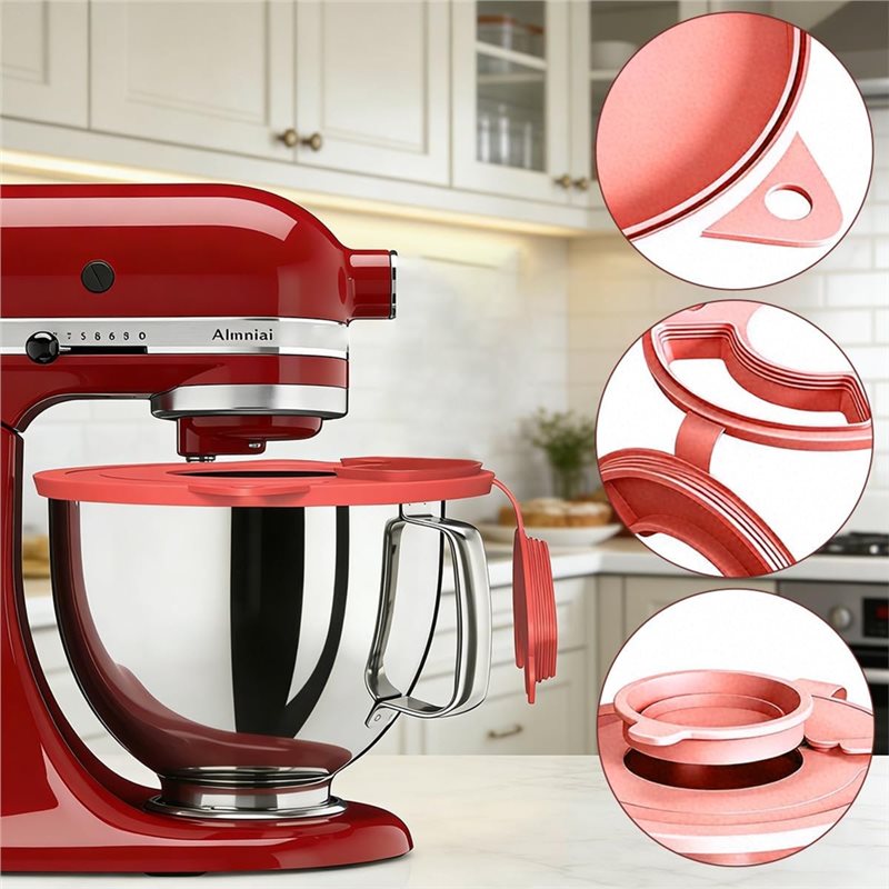 【NECESSITY】Silicone Mixers Bow - đánh giá và giá Stand Mixer Bowl