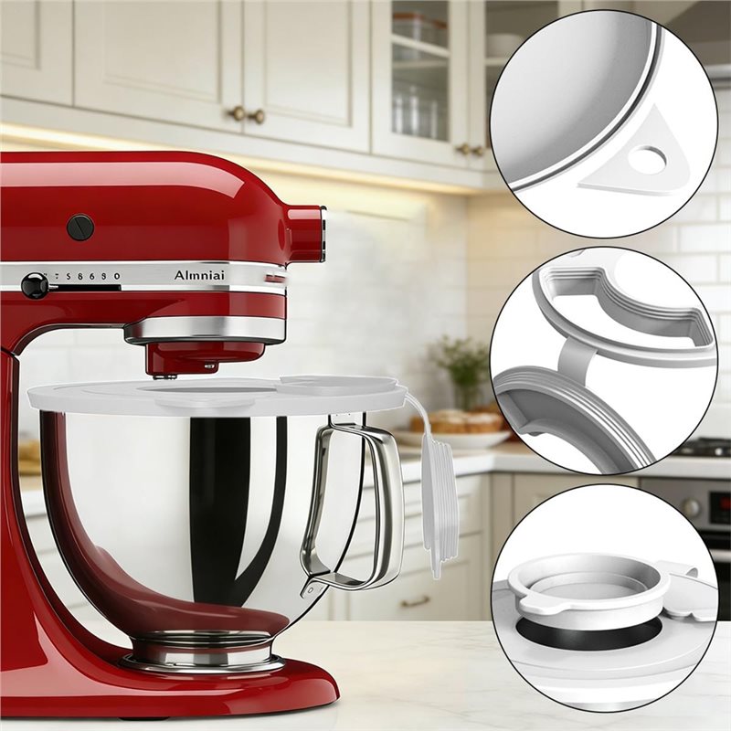 【NECESSITY】Silicone Mixers Bow - đánh giá và giá Stand Mixer Bowl