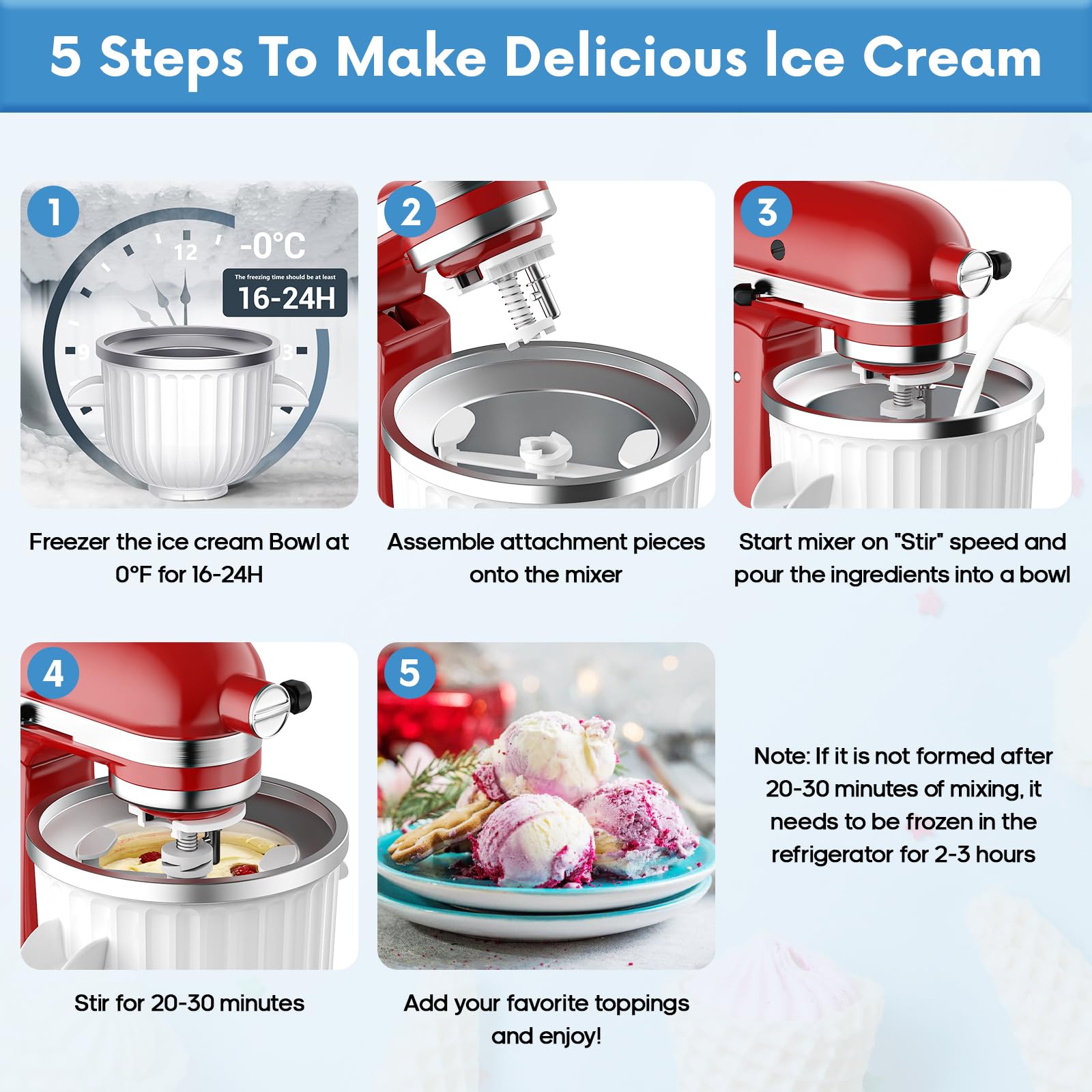 2 Quart Ice Cream Maker Attach - đánh giá và giá Kitchen Appliances Germany