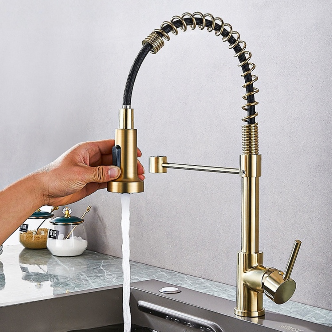 Brushed Gold Kitchen Faucets B - đánh giá và giá Kitchen Appliances Germany