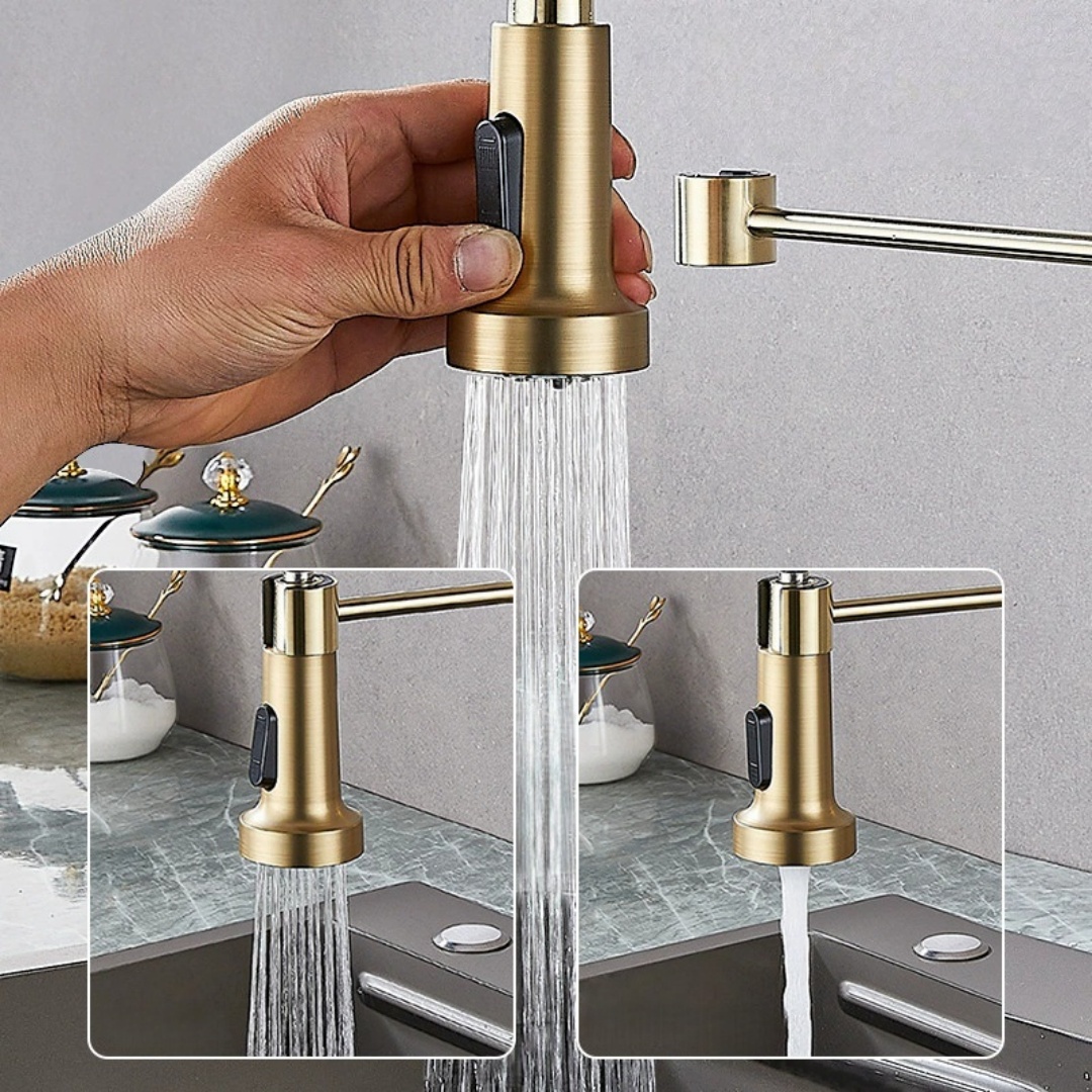 Brushed Gold Kitchen Faucets B - đánh giá và giá Kitchen Appliances Germany