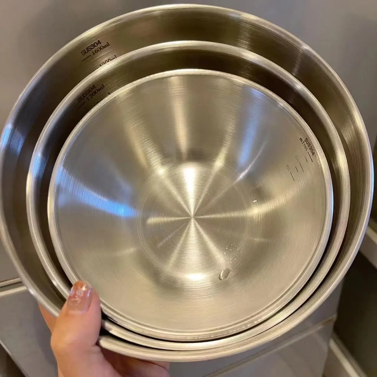 1-3 Stainless Steel Bowl Set w - đánh giá và giá Stand Mixer Bowl