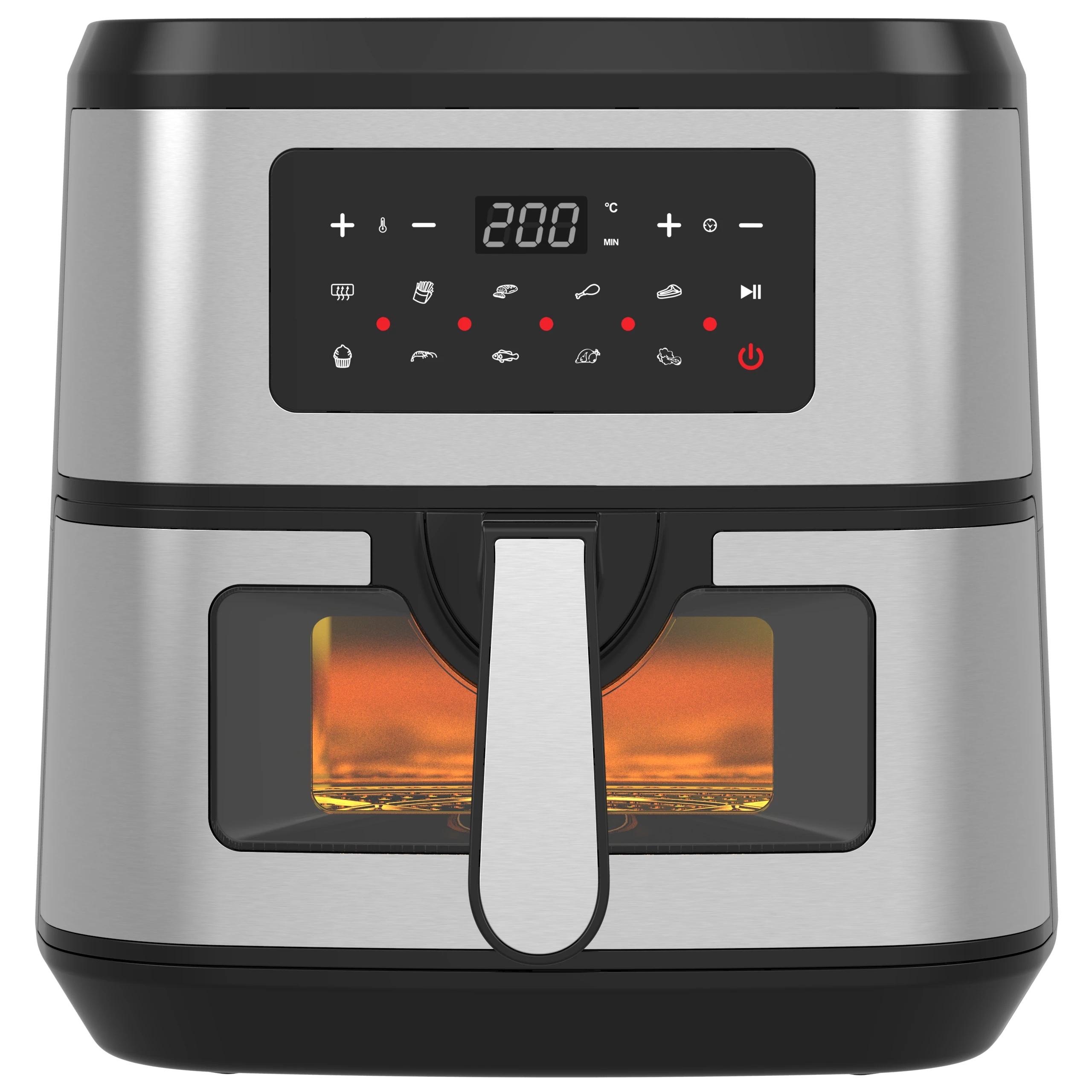 new 10L S.S cover air fryer el - đánh giá và giá Kitchen Appliances Price