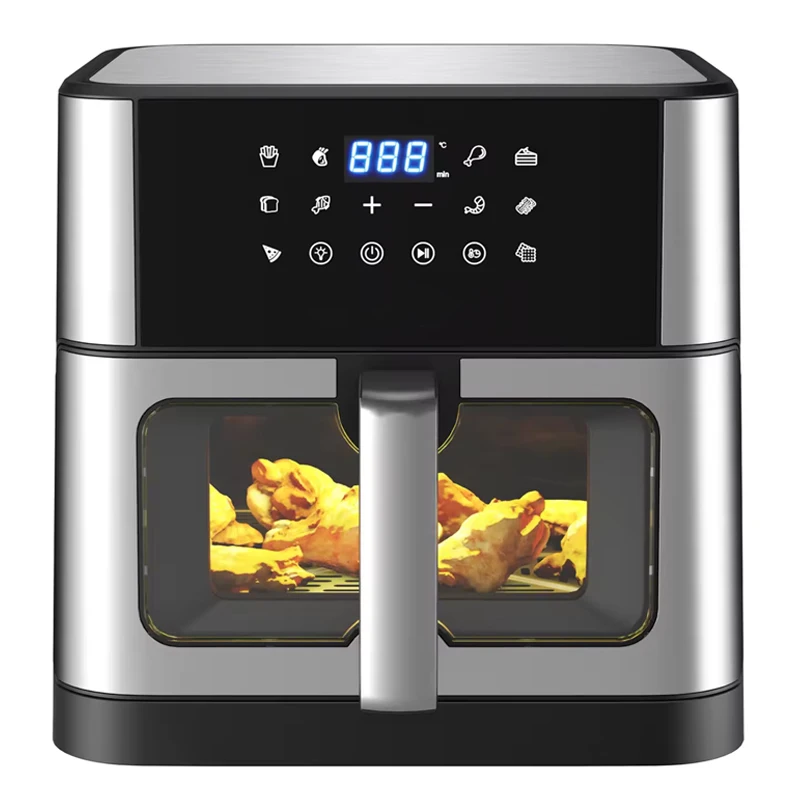 new 10L S.S cover air fryer el - đánh giá và giá Kitchen Appliances Price