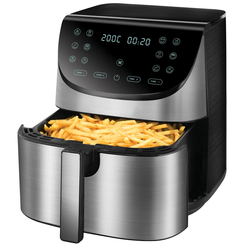new 10L S.S cover air fryer el - đánh giá và giá Kitchen Appliances Price