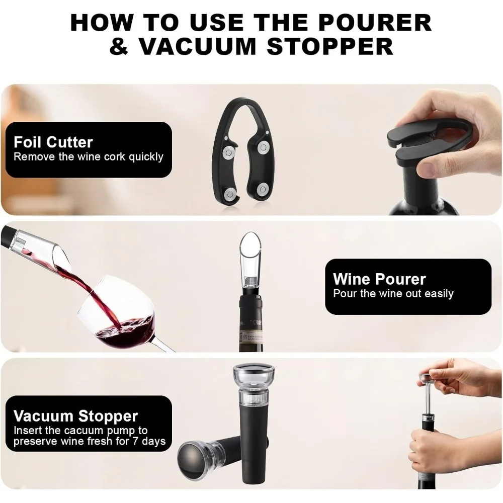 Electric Wine Bottle Opener Se - đánh giá và giá Wine Opener Electric