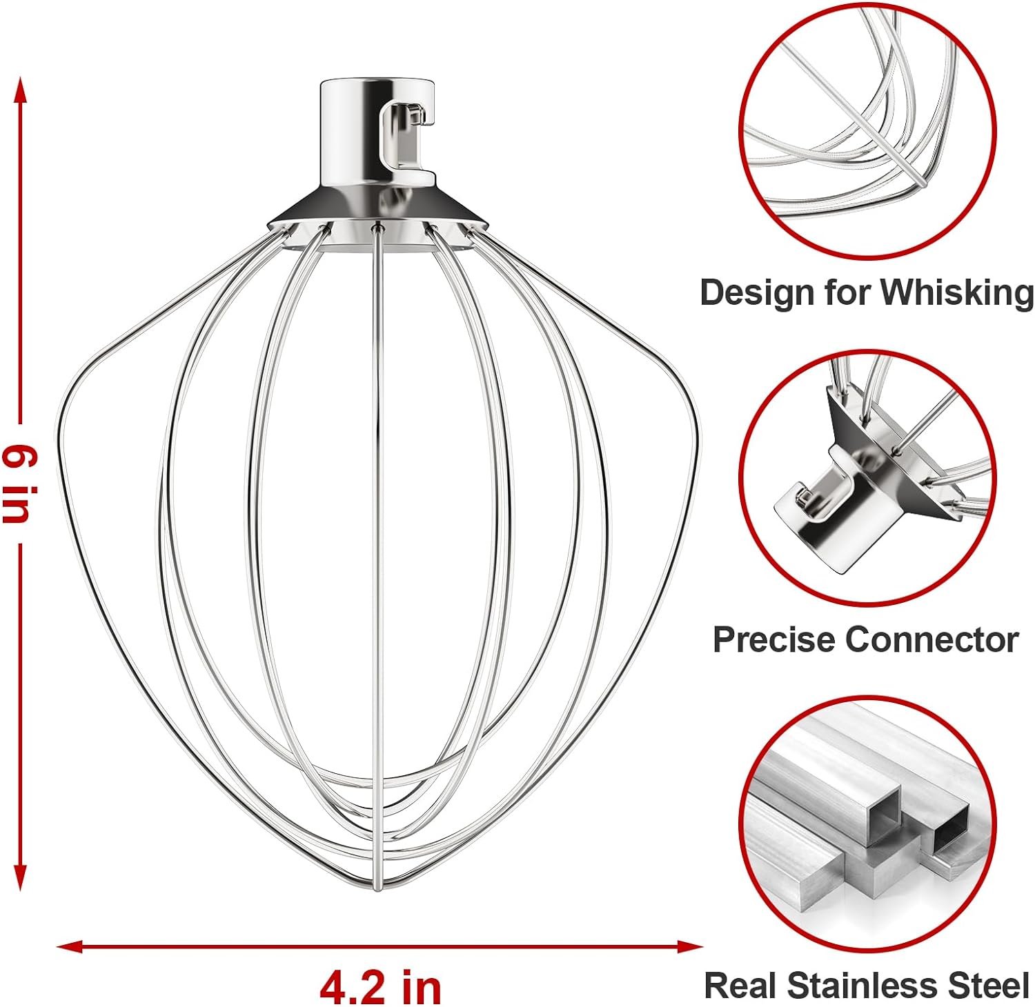 Replacement part K45WW Stainle - đánh giá và giá Stand Mixer Bowl