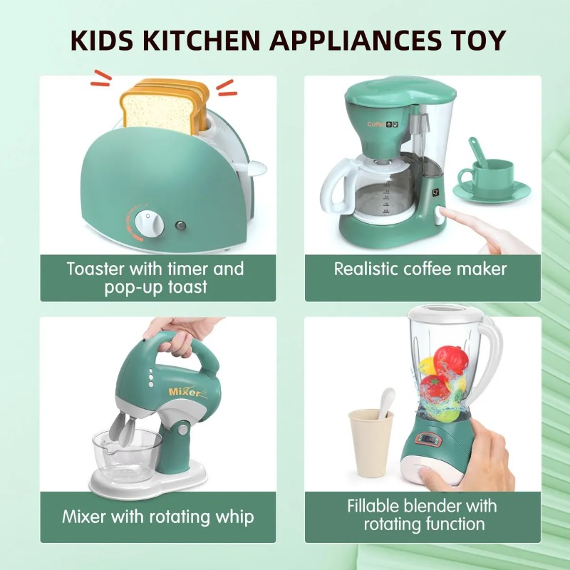 Pretend Play Kitchen Appliance - đánh giá và giá Kitchen Appliances For Gift